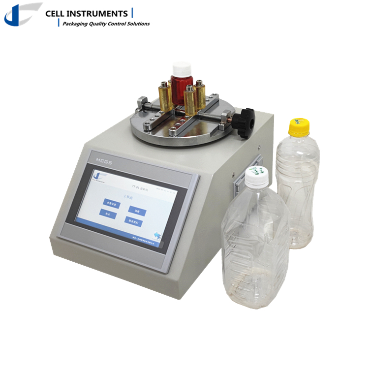 TT01 Manual Juice Bottle Torque Testing Machine Material Quality Tester