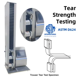 ASTM D624 Tear Strength Test Method of Rubber and Elastomers