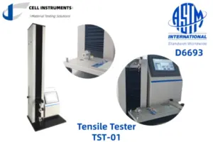 Geomembrane elongation at break test