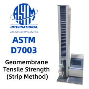 ASTM D7003 Geomembrane Tensile Strength Test (Strip Method)