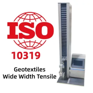 ISO 10319 Geotextiles Tensile Properties Test - Tensile & Elongation