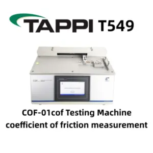 TAPPI T549 COF-01cof testing machine